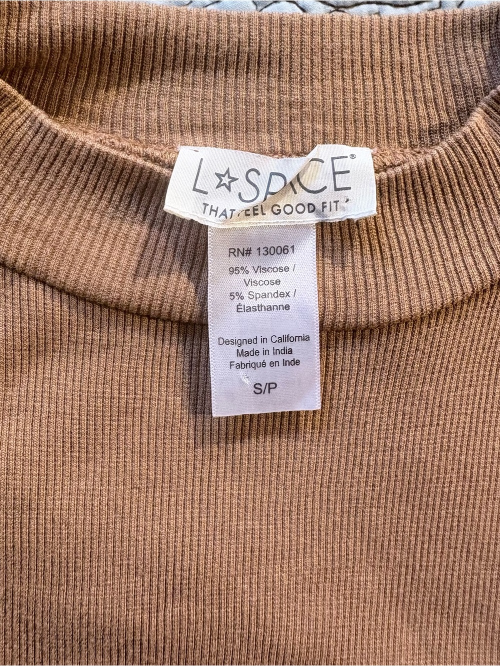 L*Space Chandler Maxi Dress Camel Open Back Sleeveless Side Slit Sz S🧡 - Picture 8 of 10
